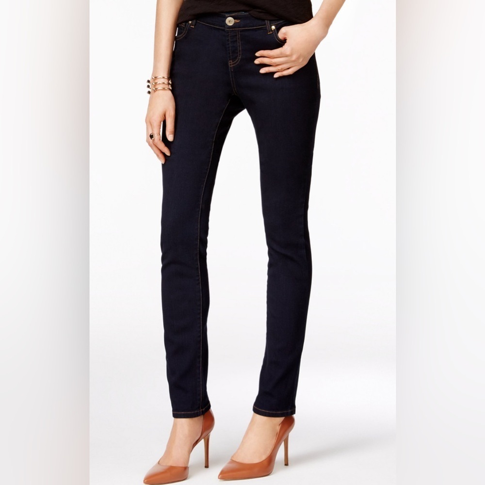 INC Denim Mid-Rise Madison Skinny Jean Tikglo Wash NWT size 2/26S - Picture 1 of 5